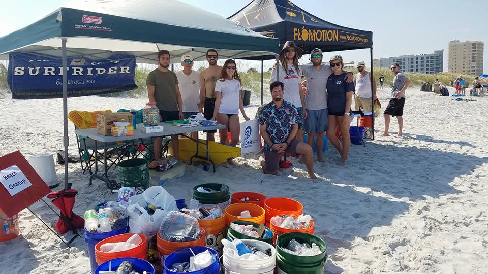 Native Sun and Surfrider Clean Up Beaches
