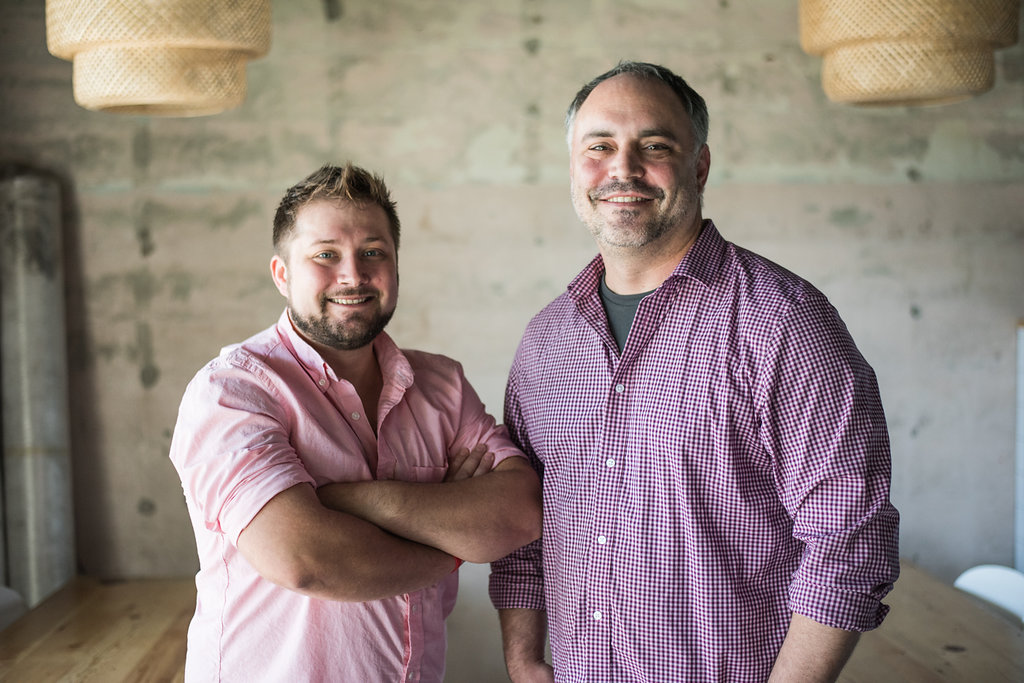 Dwayne Beliakoff and Jonathan Cobbs, co-owners of The Bread and Board.