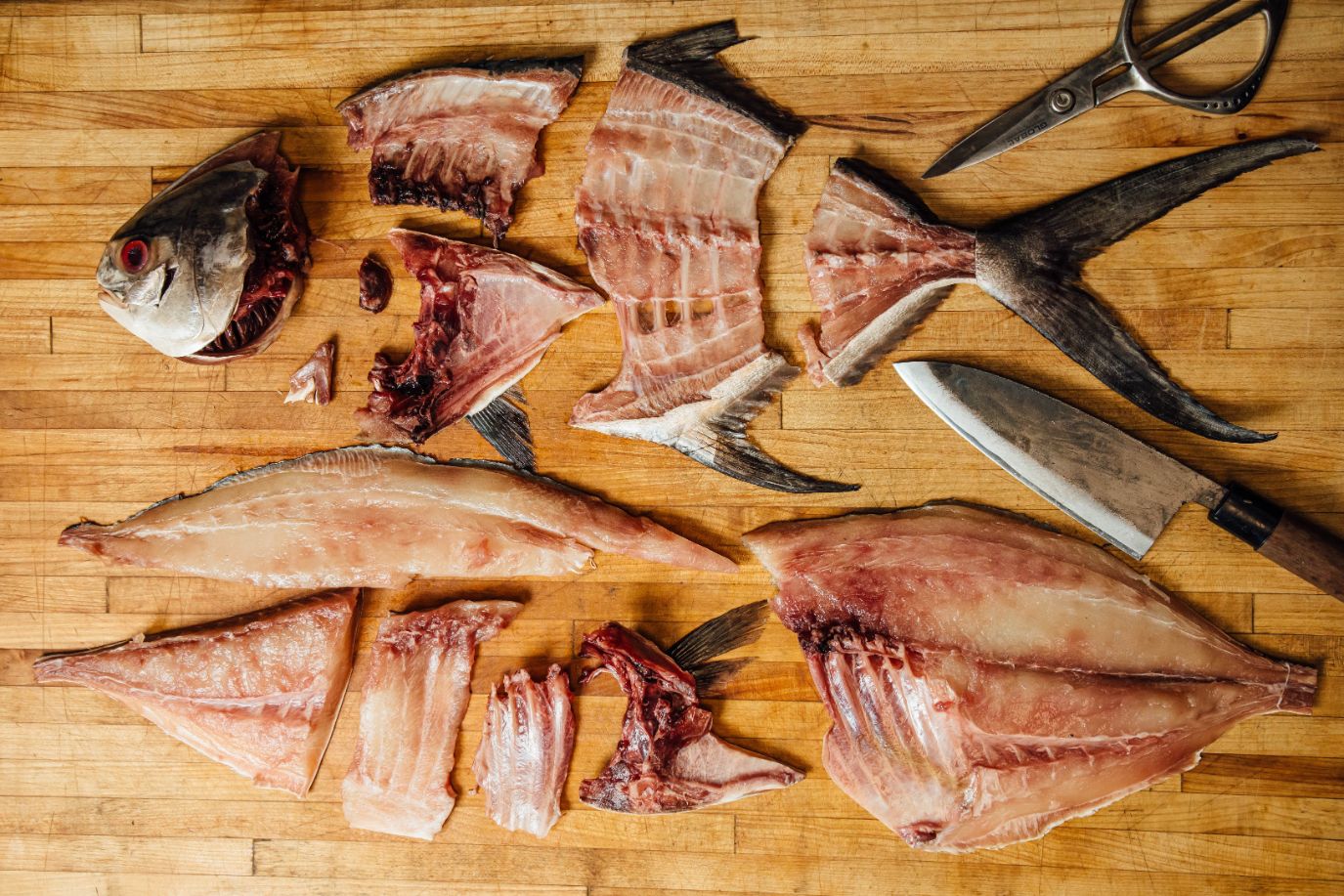 whole fish butchery