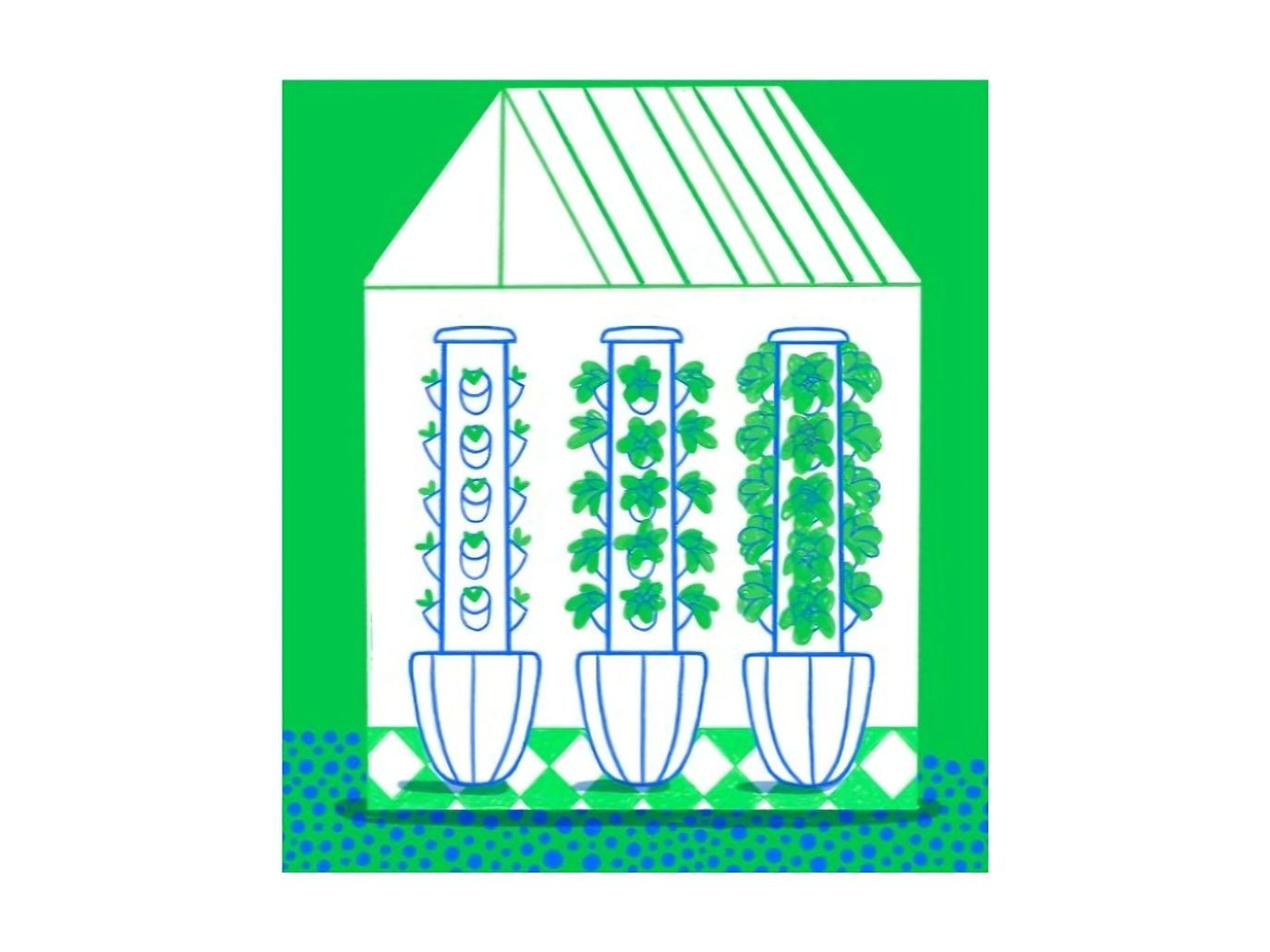 hydroponic tower gardens