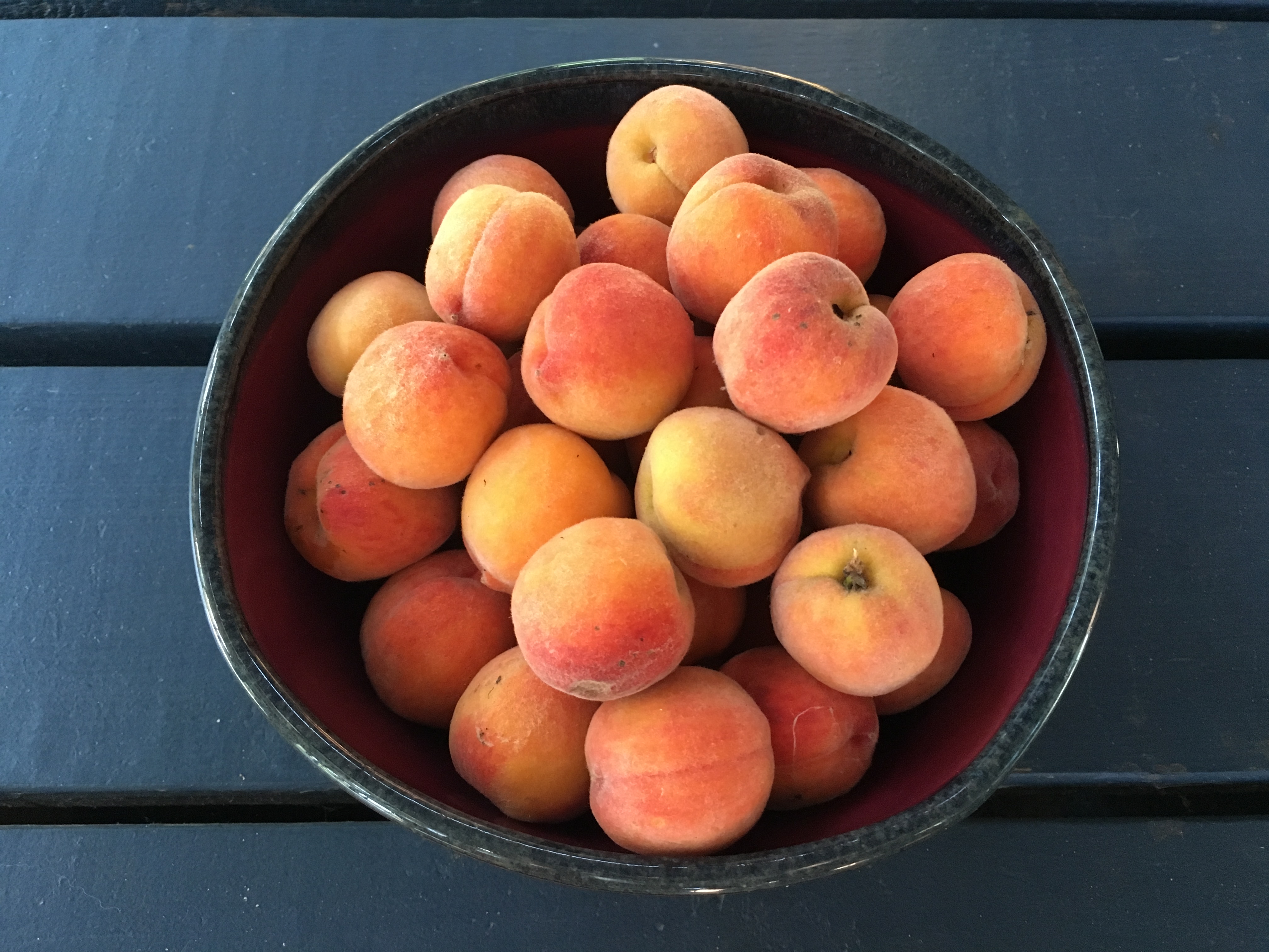 Fresh peaches
