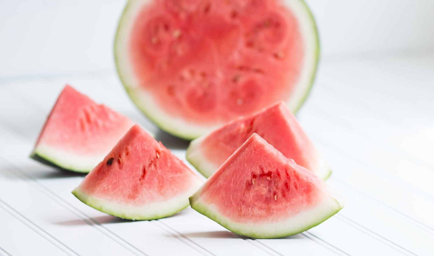 Watermelon on White Background