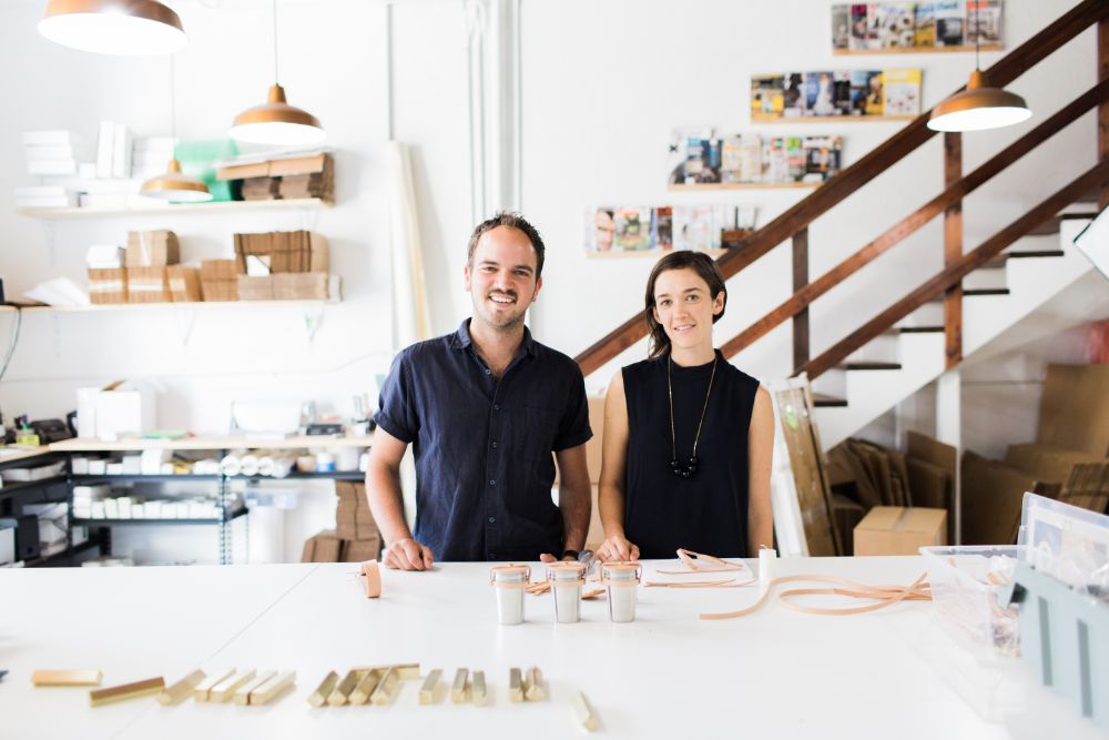 Andrew Deming and Rachel Gant of Yield Design