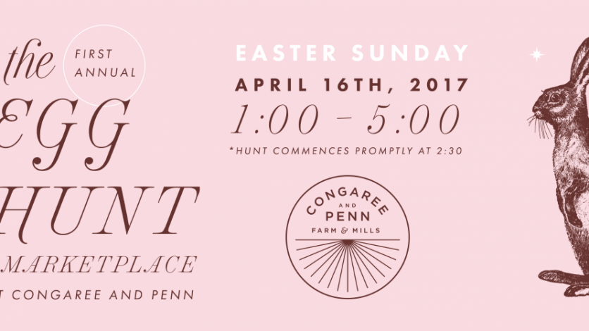 Congaree and Penn Egg Hunt and Marketplace