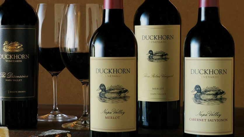 Duckhorn Vineyards Bottles of Wine