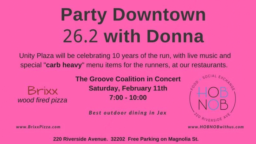 Party downtown for 262 with Donna