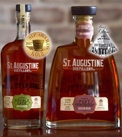 St. Augustine Distillery wins Bourbon Awards