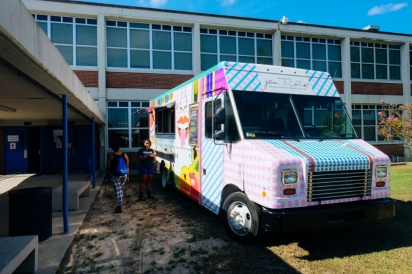 food truck at school