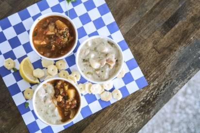 Chowder at the St. Augustine Seafood Company