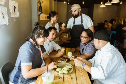 Filipino Chefs gather at coffee shop in Jacksonville