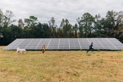  running-kids-solar-panel-juicy-roots-farm