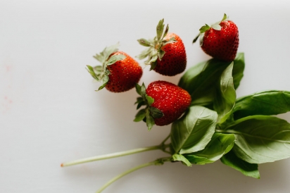 Strawberries and Basil