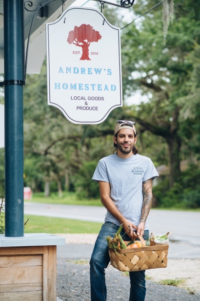 Andrew Piezzo owner of Andrews Homestead