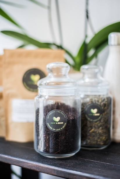 Organic Teas at the House of Leaf and Bean
