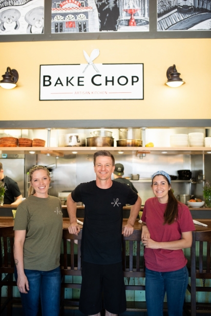 Owners of BakeChop in Deland, Florida