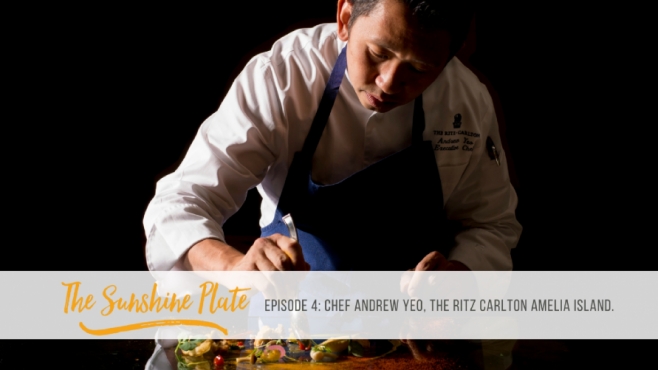 Chef Andrew Yeo of the Ritz Carlton Amelia Island