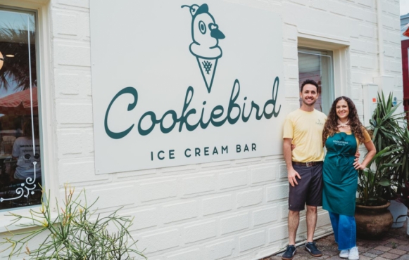 cookiebird ice cream bar