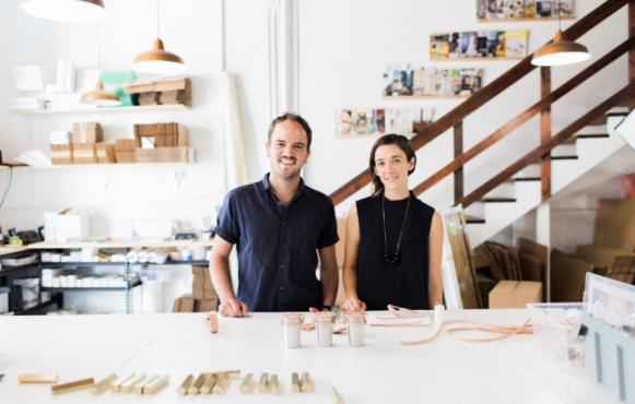 Andrew Deming and Rachel Gant of Yield Design