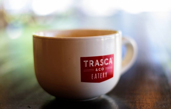 Trasca and Co. Eatery coffee mug in Ponte Vedra Florida
