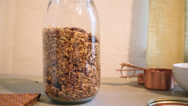 Cranberry Ginger Granola