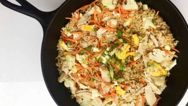 curry chicken fried rice