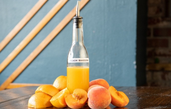 peach mandarin simple syrup