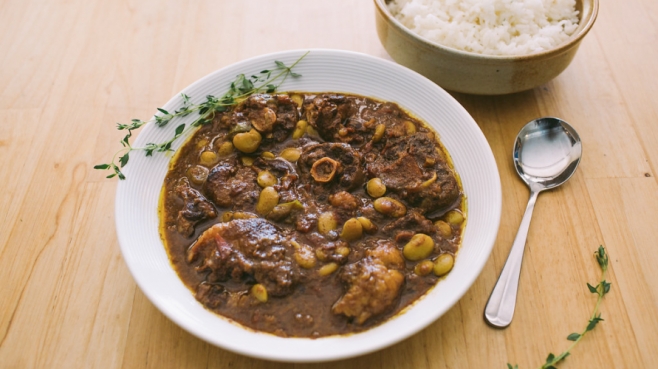 oxtail stew with rice recipe