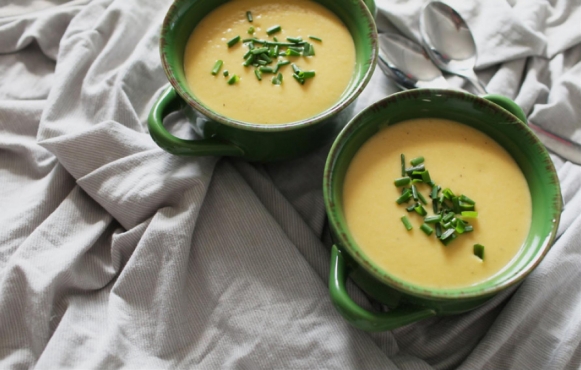 creamy cauliflower soup recipe