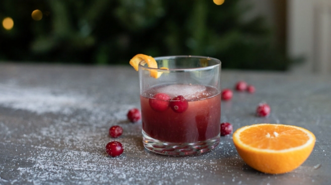 cranberry old fashioned