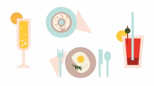 Illustrated Brunch Graphics